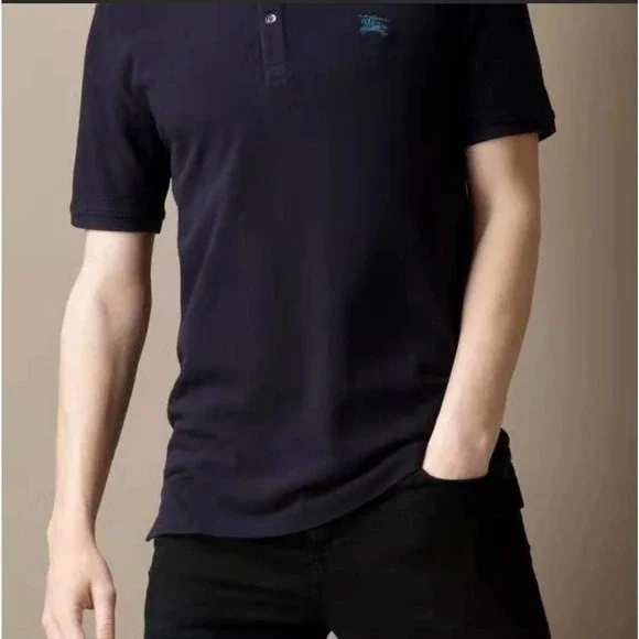 NWT Burberry Men’s Polo size S Navy